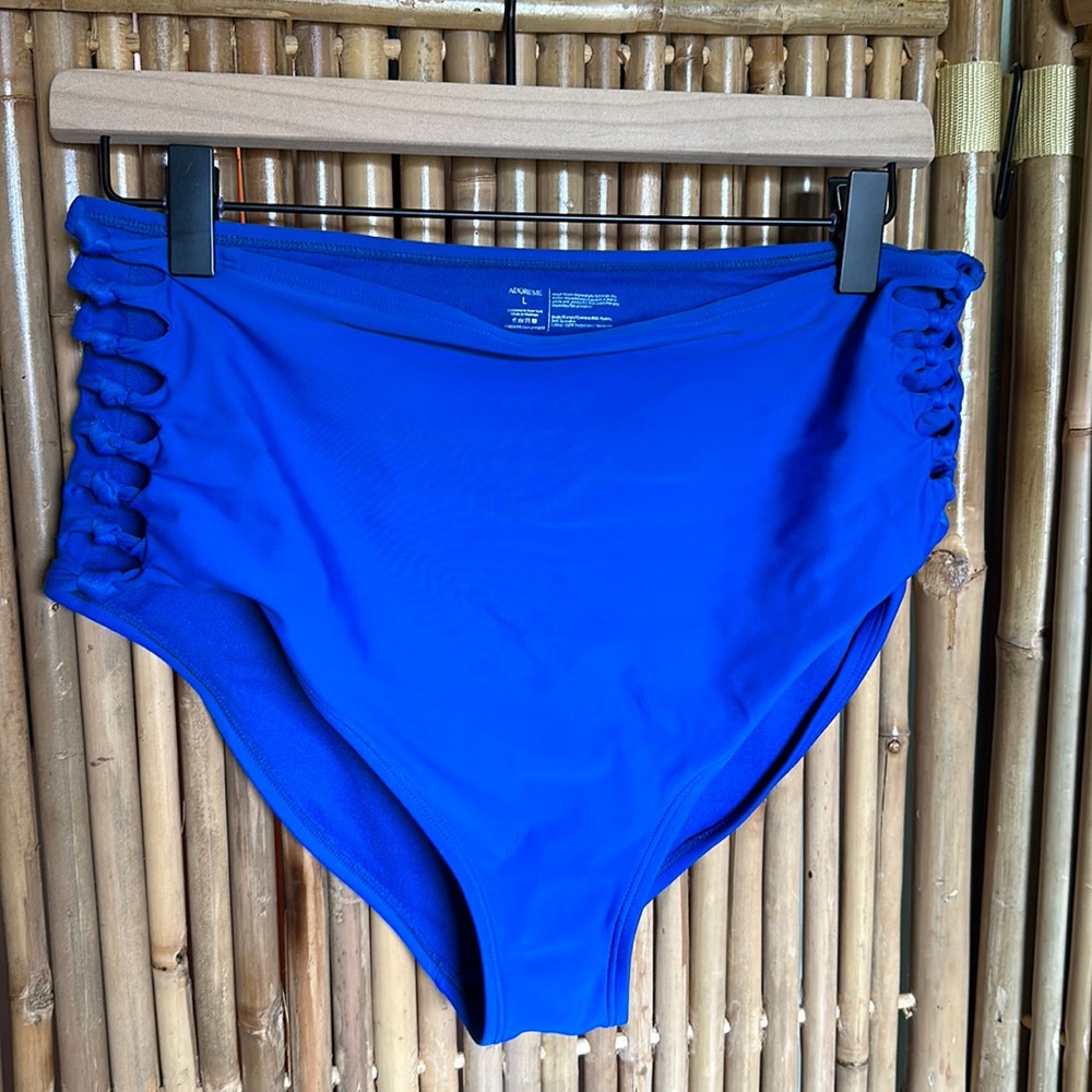 Full Coverage High Waisted Bikini Bottom